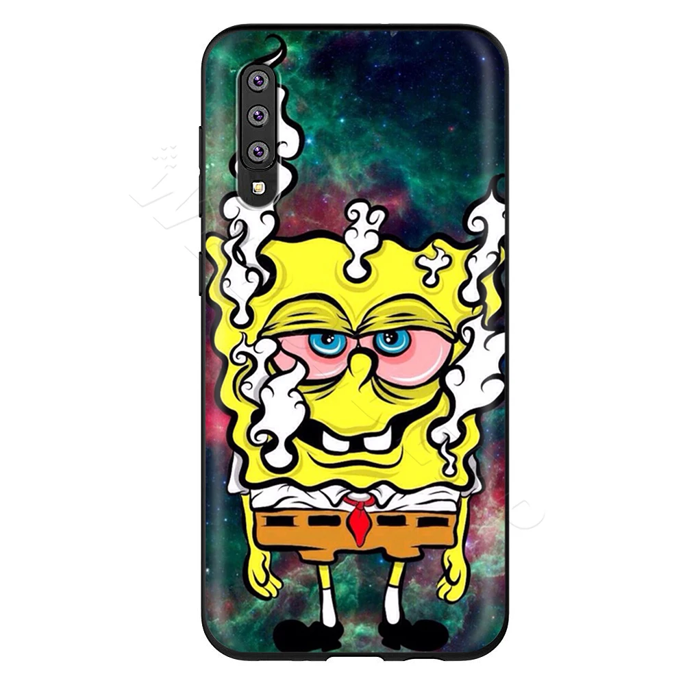 10 Webbedepp медведь курение сигар чехол для samsung Galaxy S7 S8 S9 S10 Edge Plus Note 10 8 9 A10 A20 A30 A40 A50 A60 A70 - Цвет: 10