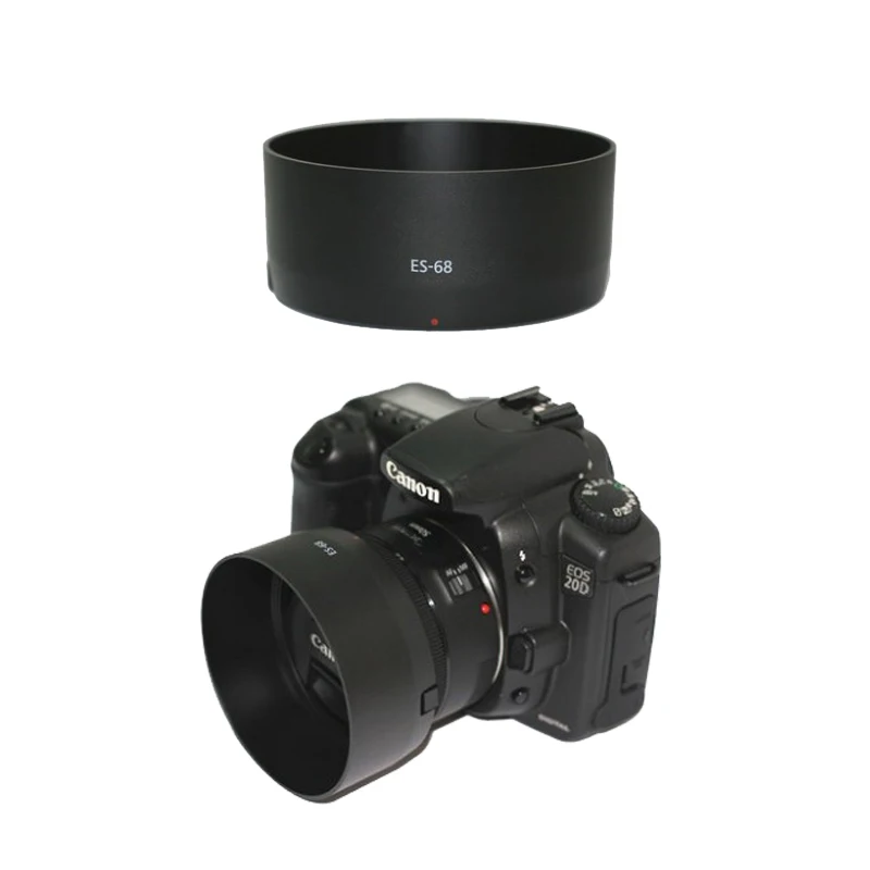 

ES68 Lens Hood For Canon Camera EF 50mm f/1.8 STM Lens Hood New Small Spittoon ES-68