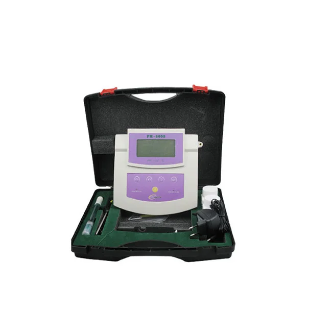 

High accuracy bench pH mV temperture meter pH-2602 in low price