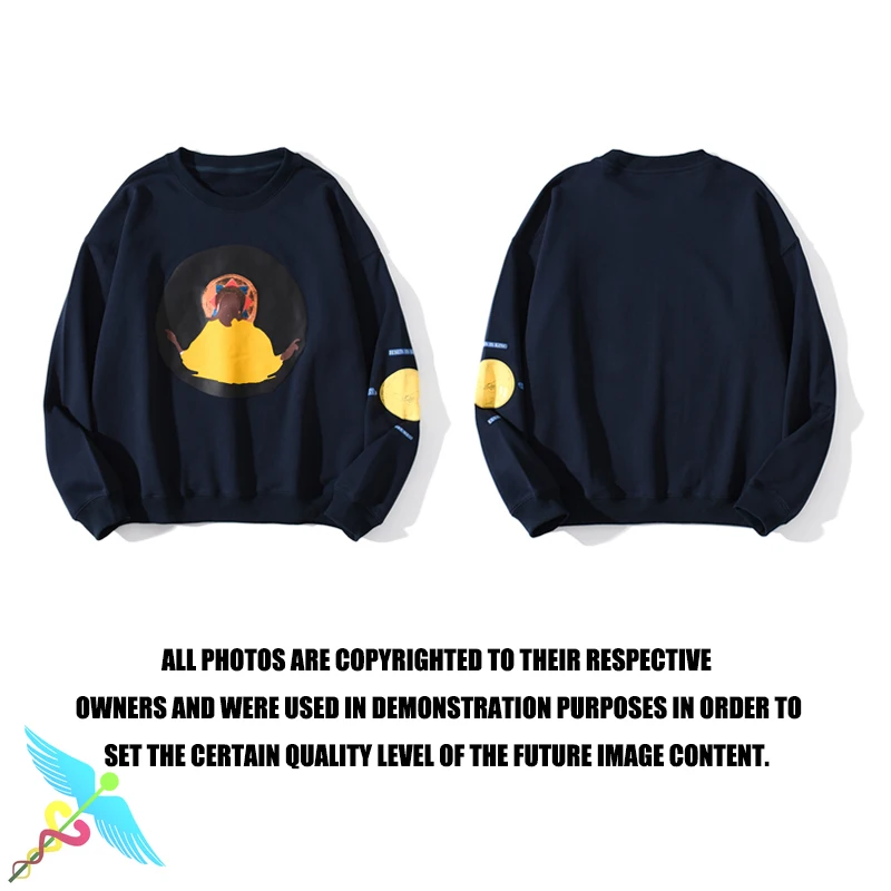 

Kanye West Oversized Hoodie JESUS IS KING Detroit Limited Print Skateboard FOG Crew Neck High Quality Sweatshirt Streetwear Men