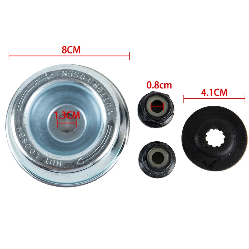 

4Pcs/set Metal Blade Fixing With Nuts Replacement Strimmer Brushcutter Adapter