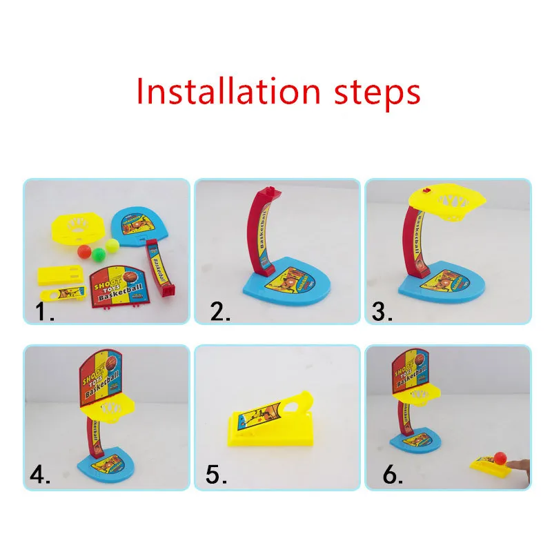 1 компл. Мини карманная настольная игрушка для баскетбола снятия стресса