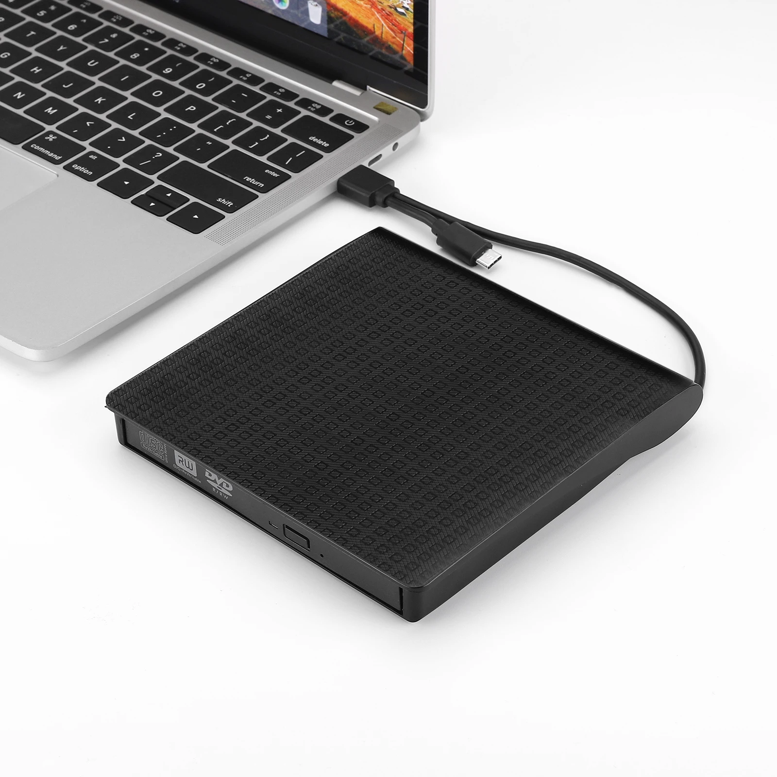 Новый тонкий внешний привод DVD RW CD Type C USB 3 0 записывающее устройство для чтения