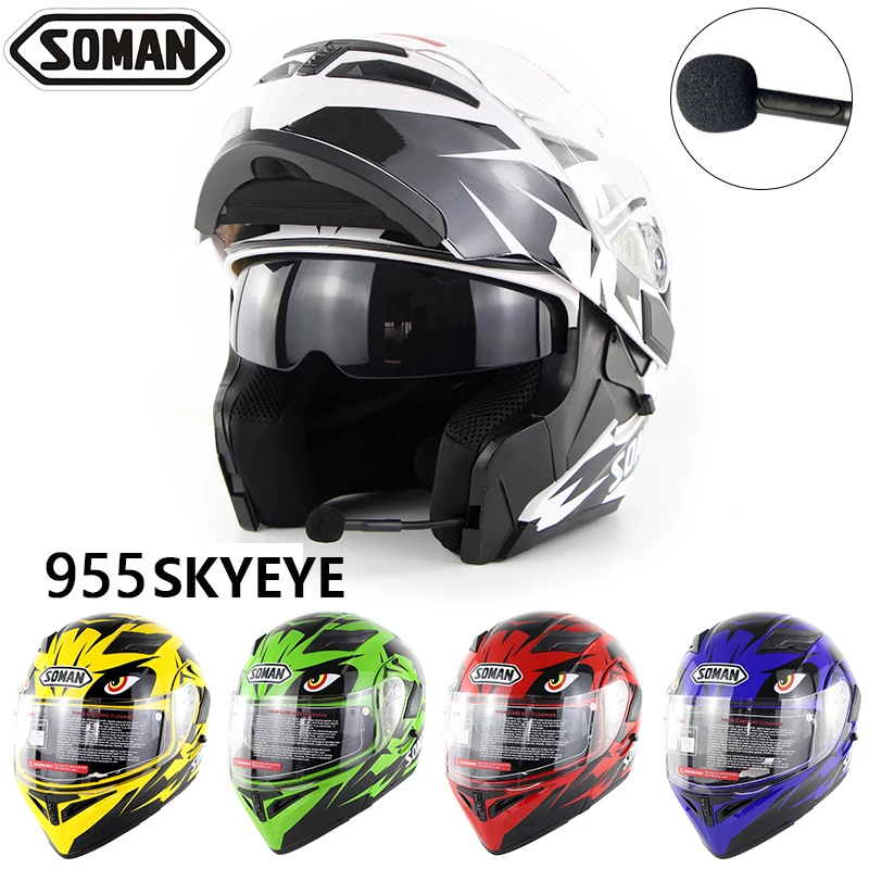 Шлем bluetooth устройство для мотоциклетного шлема кожаный чехол из искусственной