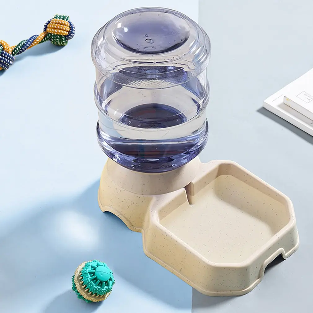 

Pet supplies 3.8L Pet Cat Automatic Feeders Cat Water Fountain Dog Food Bottle Feeding Bowls Water Dispenser Diet Device Feeder