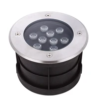 factory wholesale 36w dc24v anti pressure square park stainless steel underground light outdoor waterproof led underground