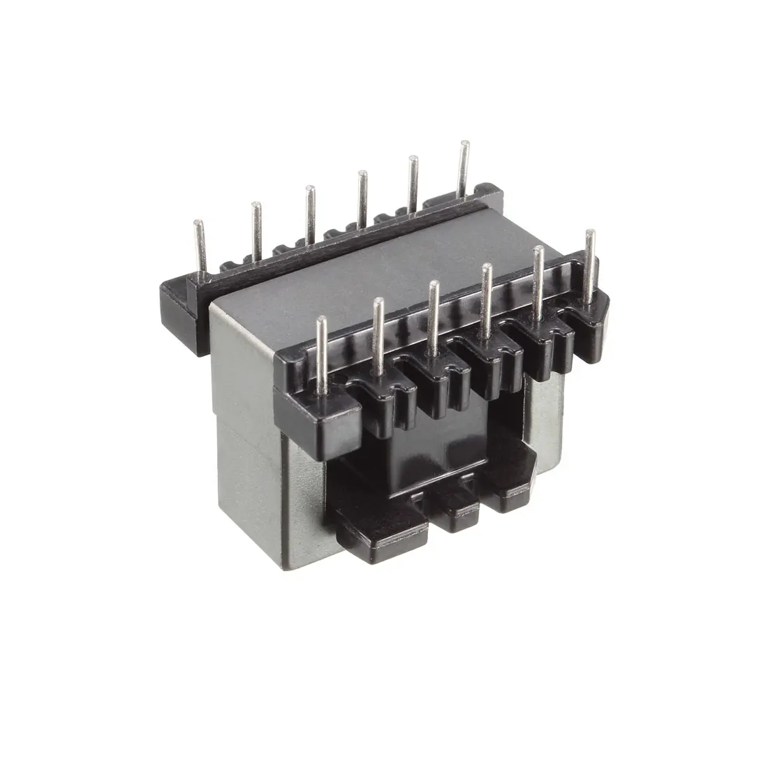 

Uxcell 5 Sets EE28 6 with 6pin Transformer Bobbin PC40 Ferrite Core Vertical 10 Ferrite Halves and 5 Bobbin