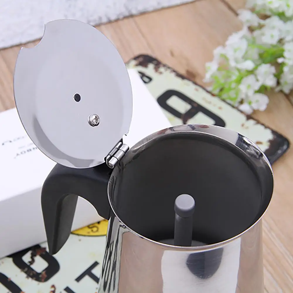 Кофейник из нержавеющей стали кофейник Mocha эспрессо латте Перколятор Плита Топ