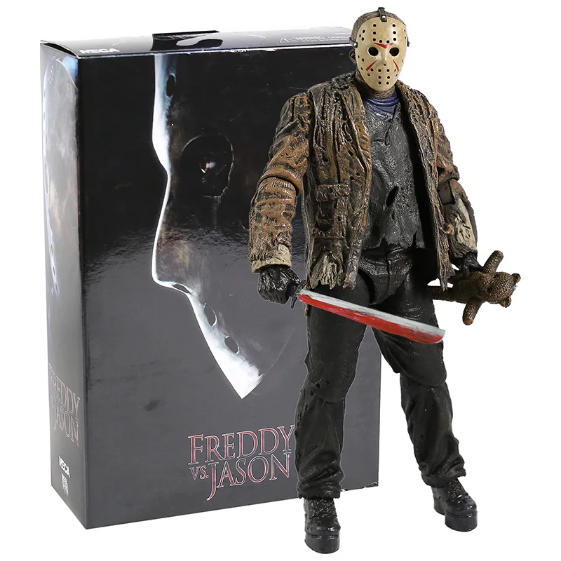 NECA Freddy Vs. Джейсон вурхес ПВХ экшн фигурка Коллекционная модель игрушка|Игровые