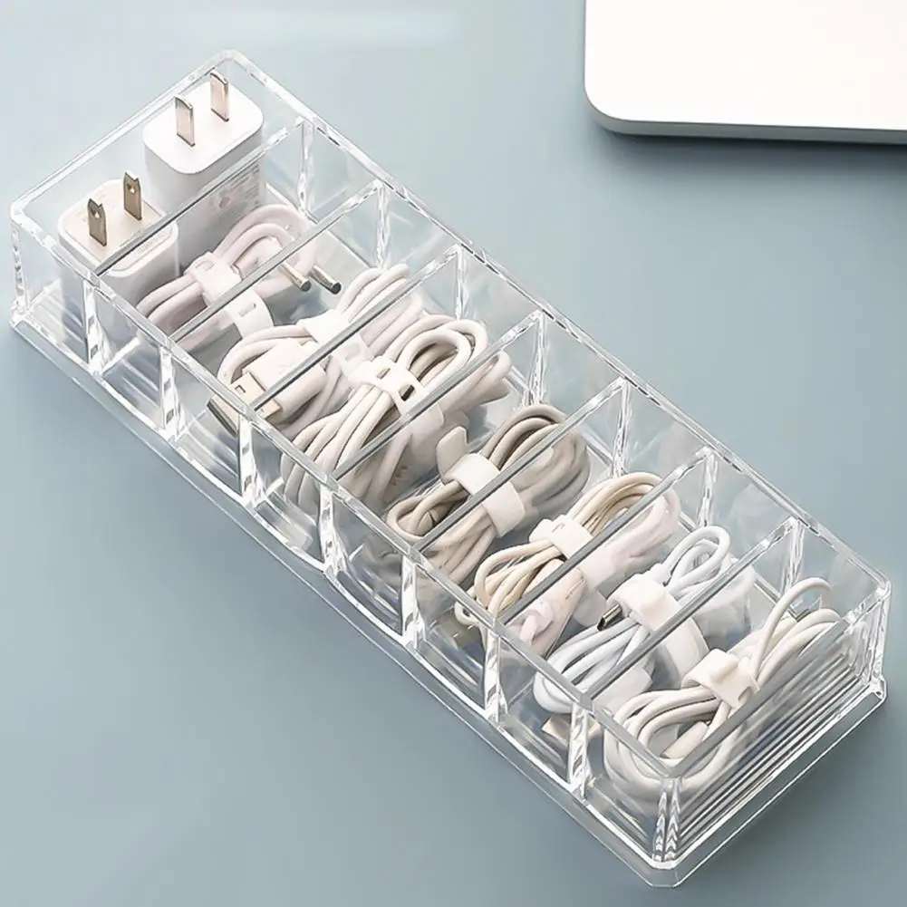 Органайзер для кабеля с 8 сетками пыленепроницаемый контейнер сортировки
