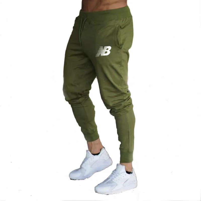 

2021Mens Joggers Casual Pants Fitness Men Sportswear Tracksuit Bottoms Skinny Sweatpants Trousers Black Gyms Jogger Track Pants