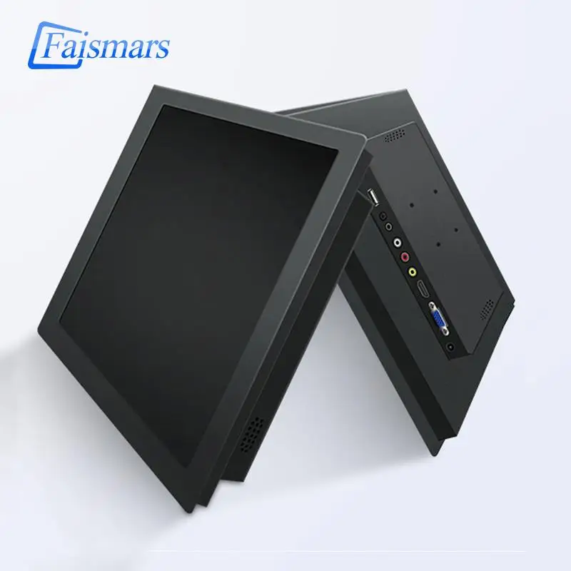 M121H RF/ 12 дюймов промышленный BNC монитор видеонаблюдения 1 1400*1050 Разрешение