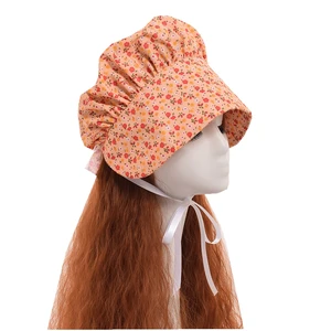 Шляпа Пилигрим Пионер, шляпа детский для девочек в цветочек, аксессуары для костюма, платья