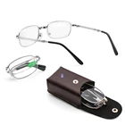 Очки для чтения унисекс, складные, сверхлегкие, с мультифокальными линзами, 1-очки для работы за компьютером дюйма