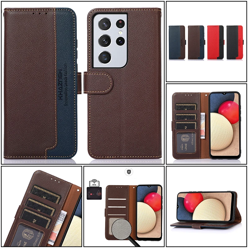 

Retro Fashion Flip Leather Case For Samsung Galaxy S10 S11 S11E S20 S21 S30 Note 10 20 Lite Plus Ultra FE Card Slot Wallet Cover