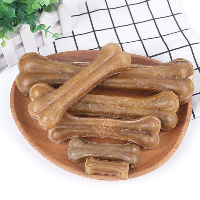 

Durable Real Cowhide Bone Dogs' Chew Toy Bite Resistance Toothbrush For Dog GHS99