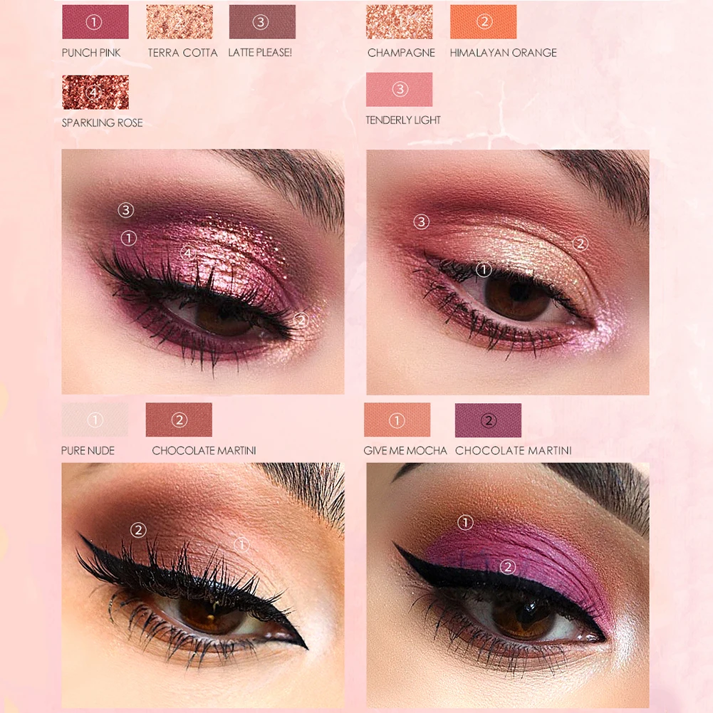 Тени для век FOCALLURE 16 цветов перламутровые матовые тени Блестящий Матовый Набор