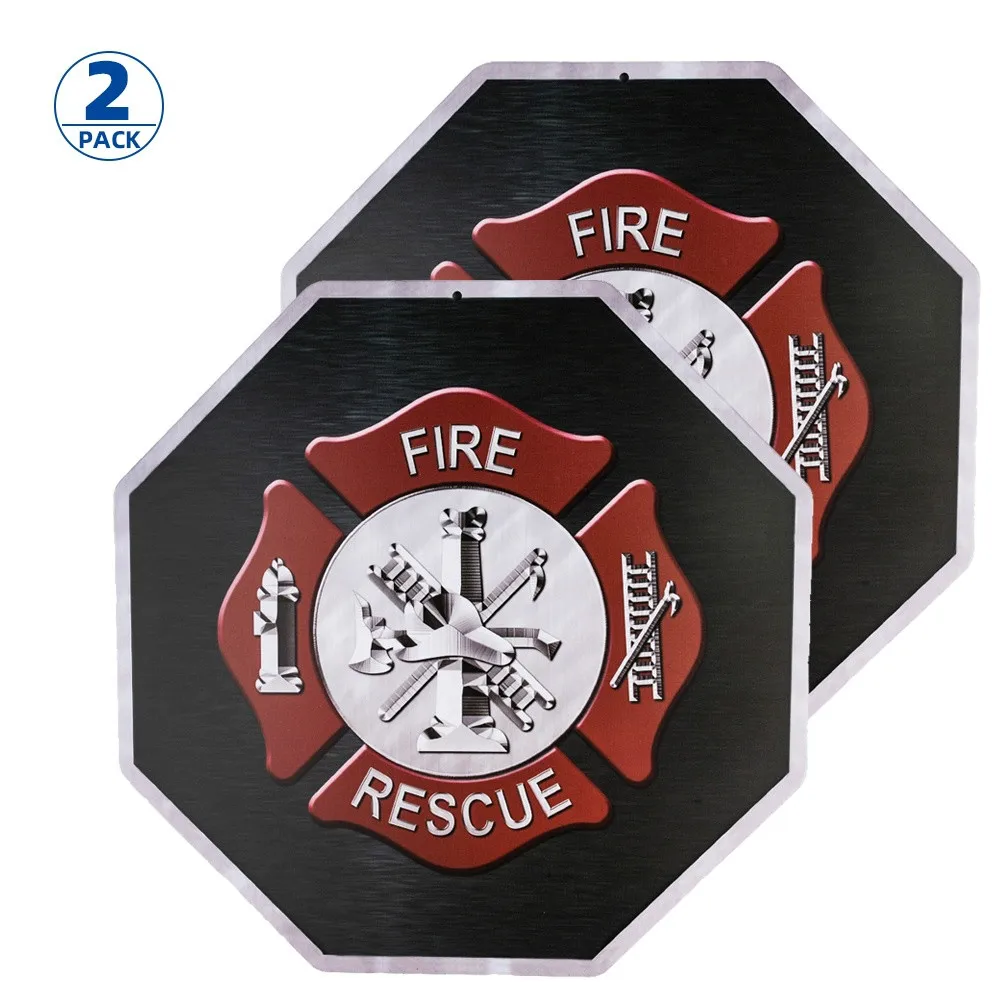 2 шт. в комплекте пожарный настенного декора вывески тематические парковки знак и