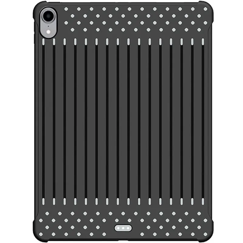 Мягкий силиконовый чехол-накладка из ТПУ и пластика для Apple iPad Pro 11 2018 изящный