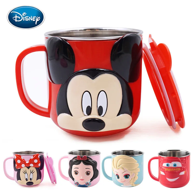Детская Милая мультяшная молочная чашка Disney 300 мл креативная кружка для питьевой