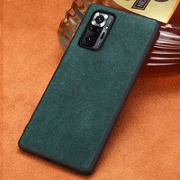 cow suede leather case for xiaomi redmi note 10 11 9 8 pro 10s cover for mi 12s ultra 11 12 lite 12x 11t poco x3 x4 pro f3 f4 gt