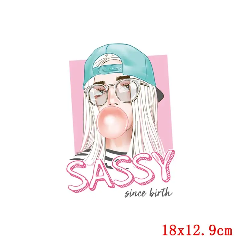 Праджня в мультипликационном стиле (Железный на передачи для одежды полоску