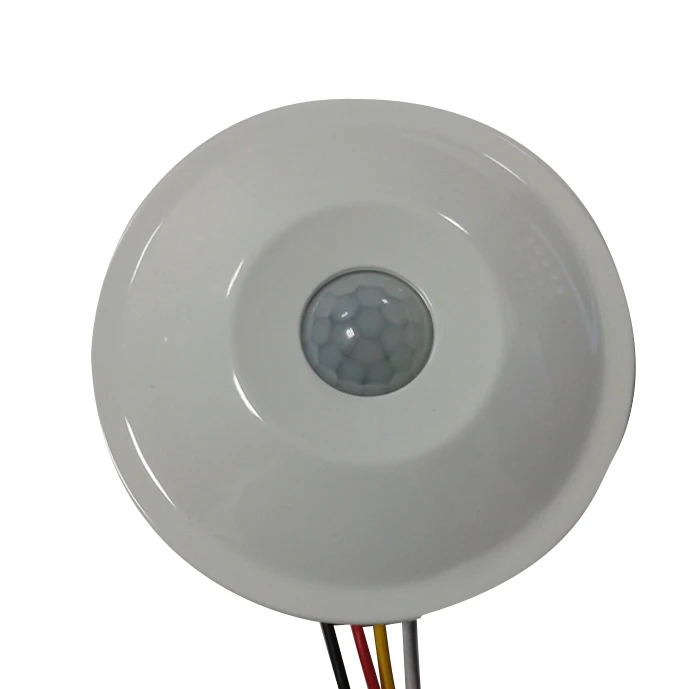 

AC220V Four wire fire induction switch 120 Degree Sensor Detector Automatic Light Lamp Switch Flush PIR Ceiling Occupancy Motion