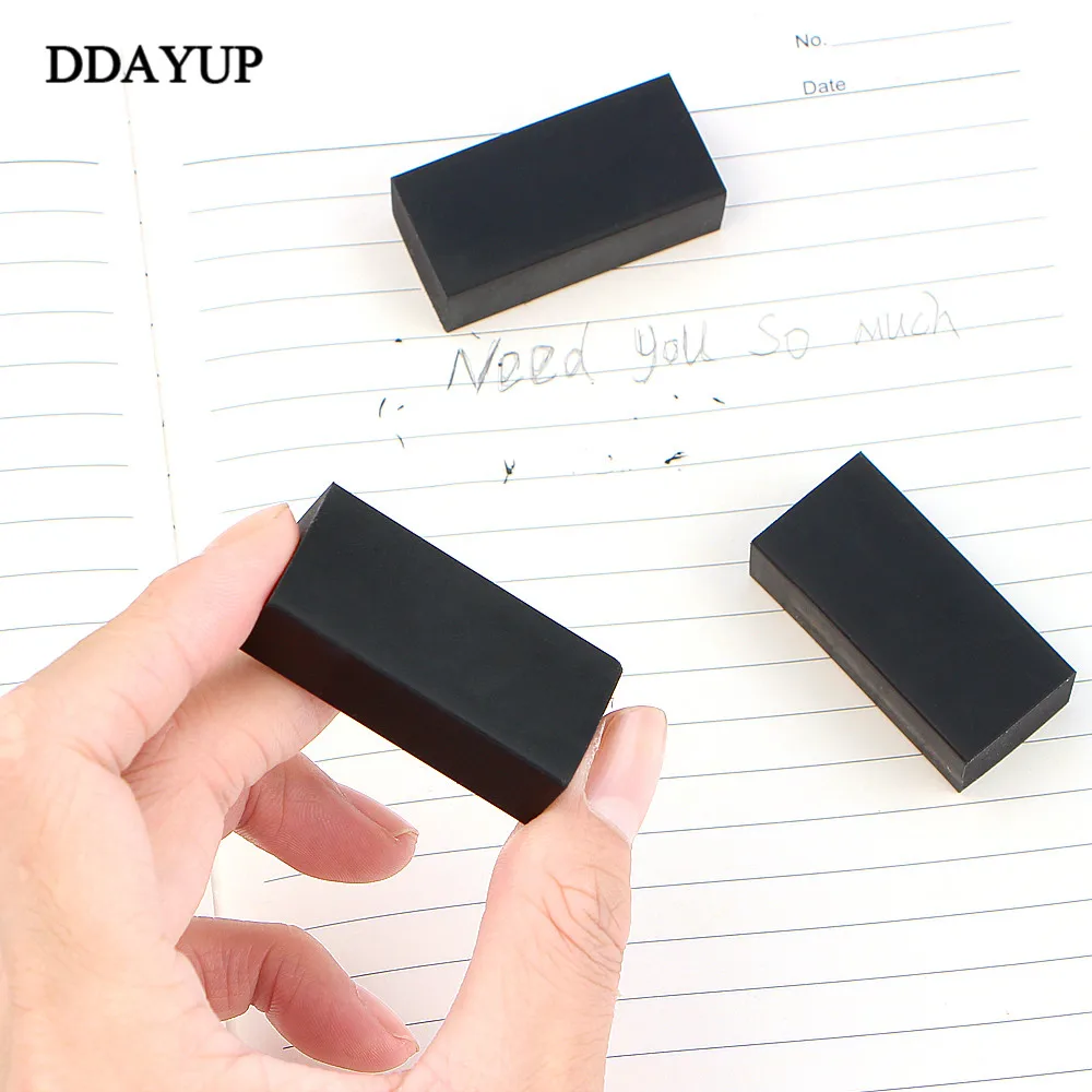 3 шт./уп. 2B черный карандаш резиновые ластики для рисования искусства ластик