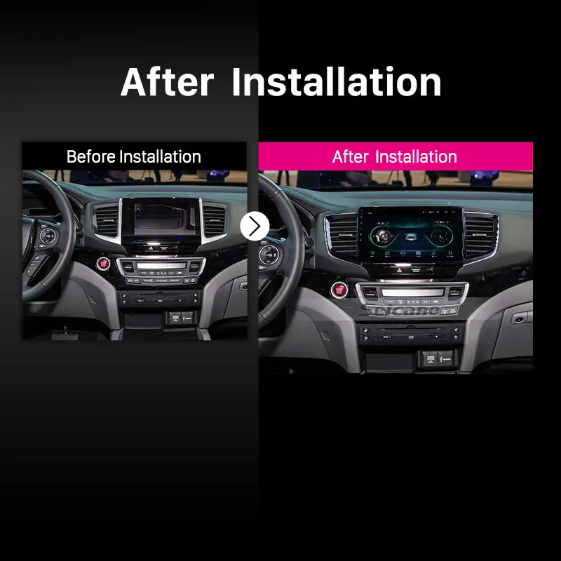 Seicane Android 9 1 10 дюймов для 2016 Honda Pilot радио GPS навигационная система с поддержкой
