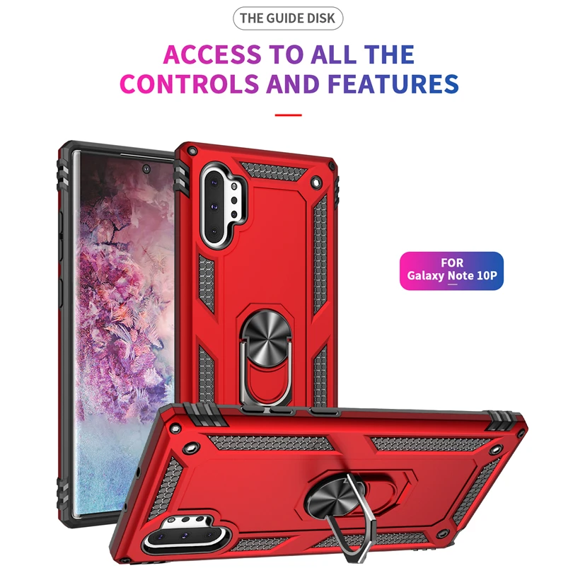 Новый военный защитный чехол для телефона Samsung Galaxy S8 S9 S10 Note 10 Plus прочный Чехол с