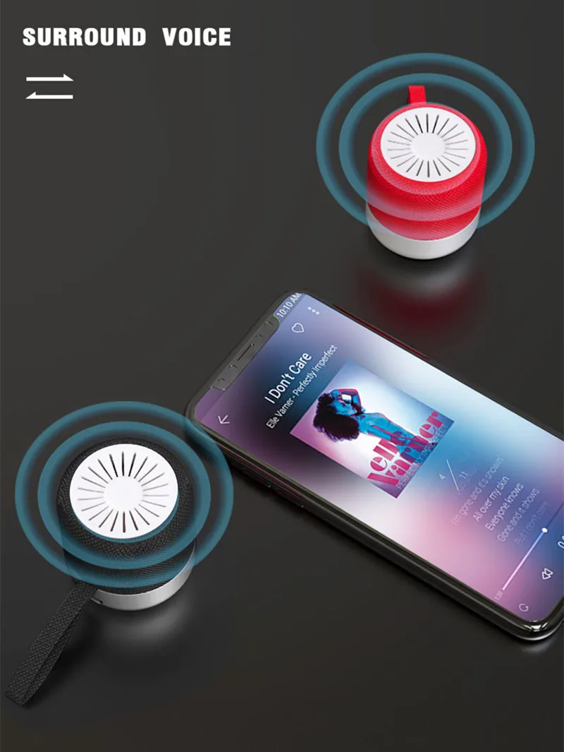 Мини беспроводной Bluetooth динамик подарок маленький динамик Портативный беспроводной TWS Bluetooth небольшой звук Прямая с фабрики