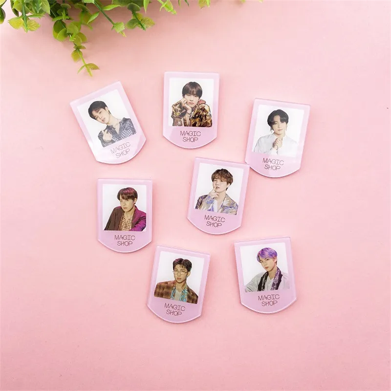 1 шт. Kpop Bangtan Boys JK V SUGA RM Цзиминь JIN J-HOPE Япония 5th период брошь мобильный телефон