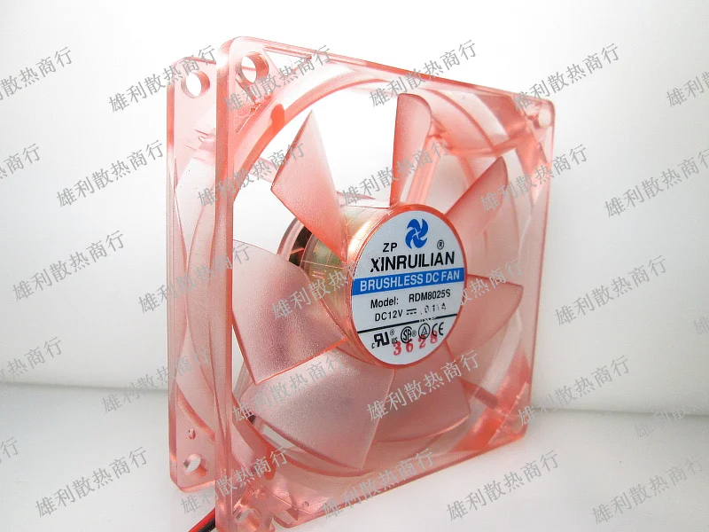 

NEW RDM8025S 12V 0.11A 8CM 8025 2wire Motor protection cooling