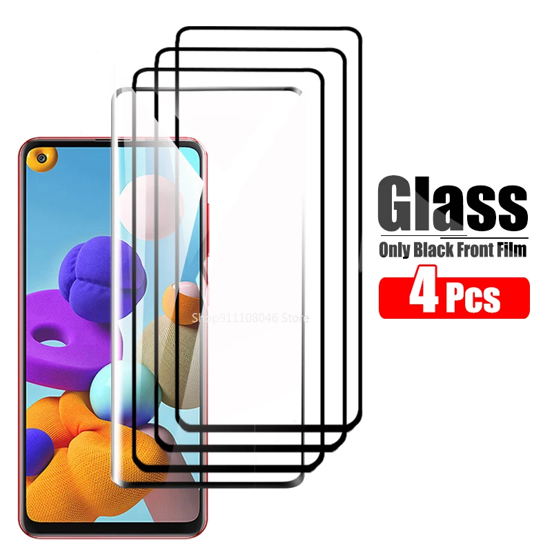 

For Samsung Galaxy A21S Protective Glass For Samsung A21 S Screen Protector Tempered Glas On The Samsun Galaxi A 21 Front Film