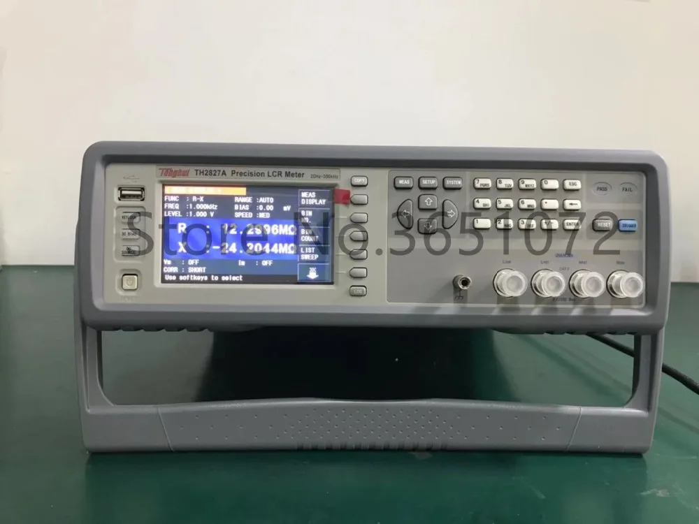 TH2827A Цифровой LCR метр с 20 Гц-300 кГц непрерывный Тест частоты RLC метр