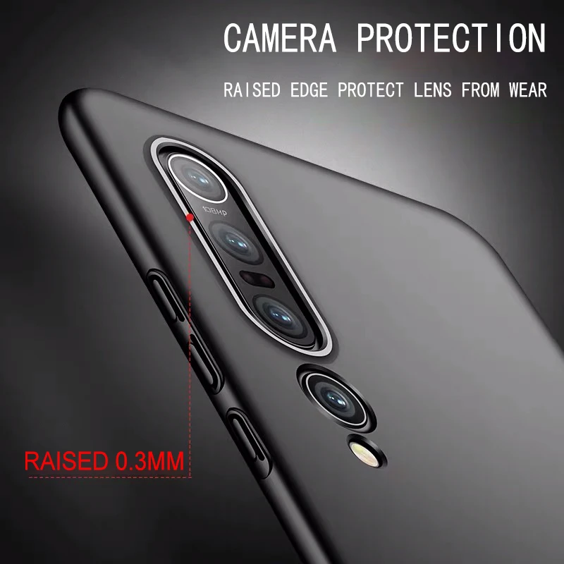 Роскошный чехол для телефона Xiaomi Mi 10 9 8 Pro Lite Se матовый однотонный Ультратонкий
