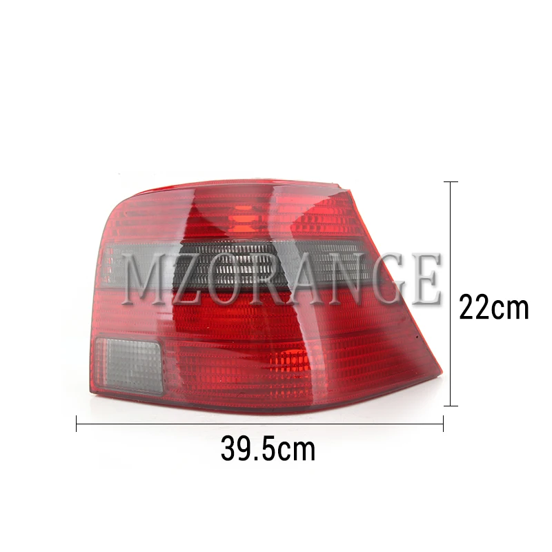 MZORANGE левый и правый задний светильник для Volkswagen MK4 Golf 1999-2005 европейский стиль красный дымчатый задний светильник s тормозной светильник