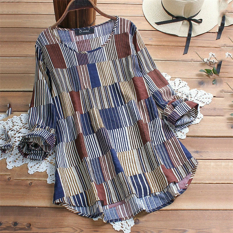 Женское длинное льняное платье свободная однотонная туника из хлопка на