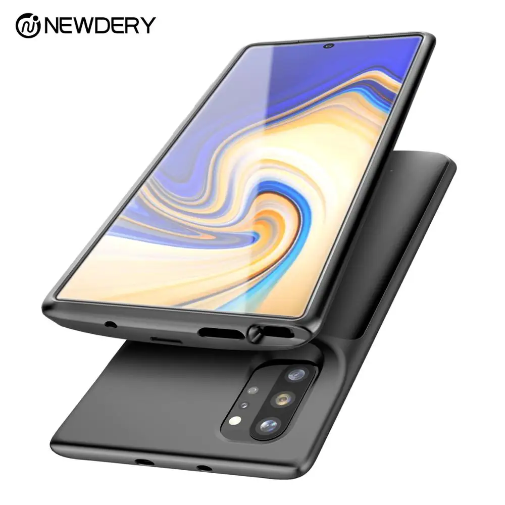 Портативный чехол с аккумулятором для Samsung note 10 5200 мАч дополнительный