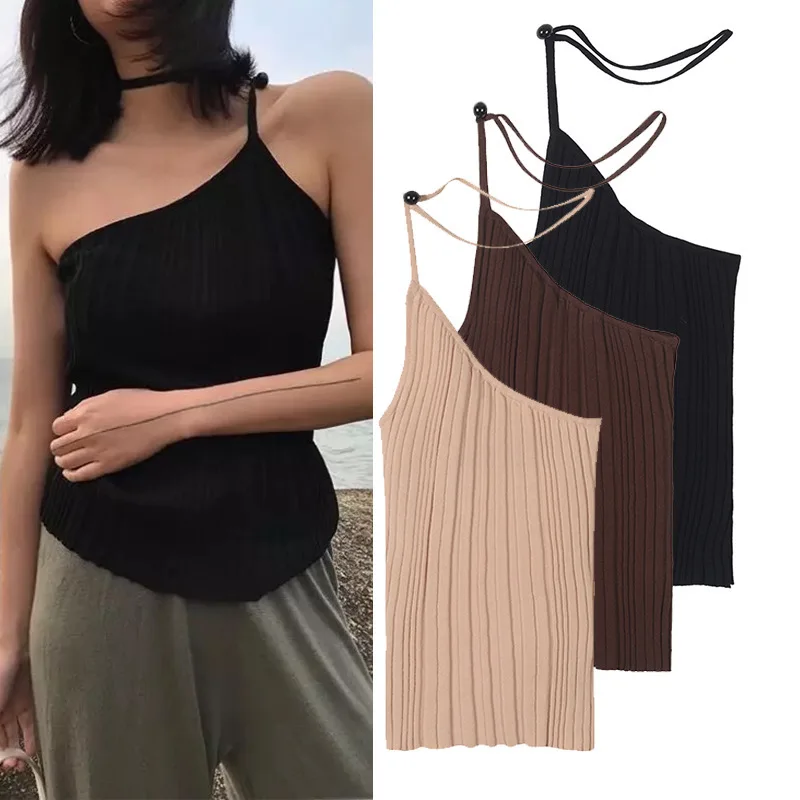 

Новинка летом, Асимметричное пальто с одним плечом и воротником, подчеркивающее моральность, тонкий вязаный пояс