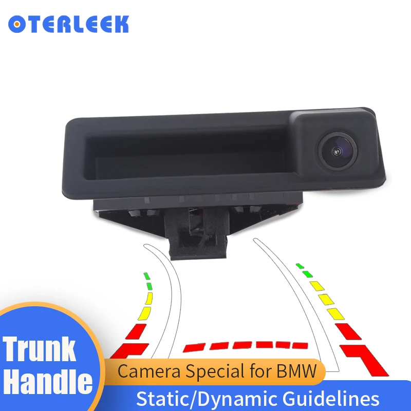 $106.63 HD dynamic trajectory trunk handle car rear view camera for BMW X1 2010 E60 E61 E70 E71 E72 E82 E88 E84 E90 E92 E93