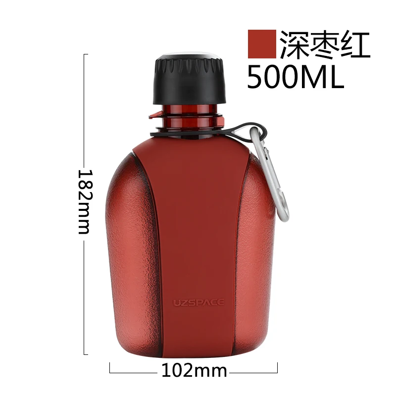 구매 500ml 스포츠 세련된 물병 플라스틱 투명 간단한 물병 휴대용 개인 Botellas 체육관 음료 용기 AB50WB 구매 500ml 스포츠 세련된 물병 플라스틱 투명 간단한 물병 휴대용 개인 Botellas 체육관 음료 용기 AB50WB