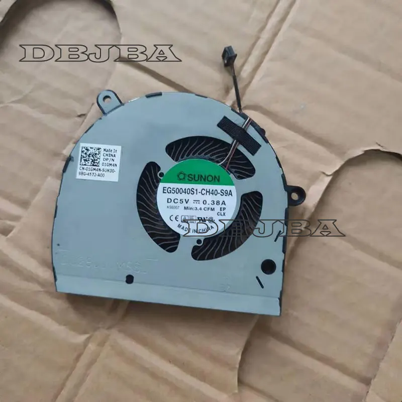 

4-проводной вентилятор SUNON 01GM4N EG50040S1-CH40-S9A для ноутбука Dell DC28000MSSL