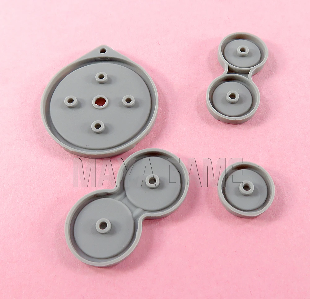 2 компл./лот Токопроводящая резиновая кнопки беспыльный Набор Замена для Advance SP GBA