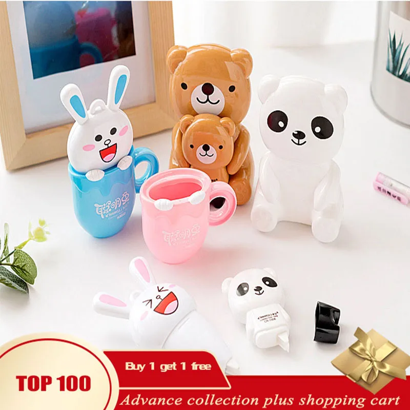 Милые канцелярские принадлежности новые школьные роликовые клейкие ленты tipex