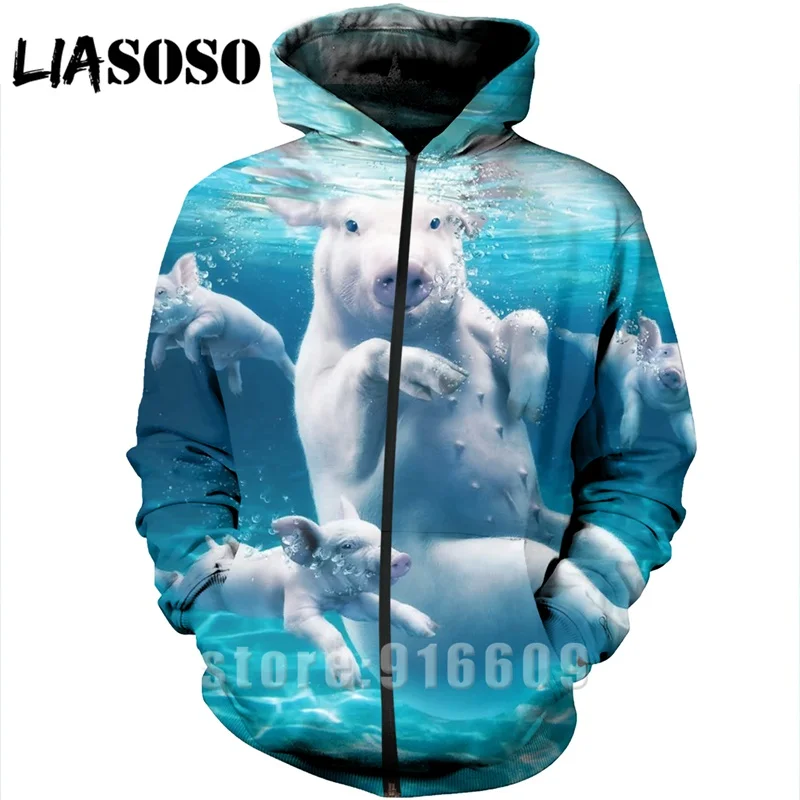 Аниме женщины Харадзюку плавать животное забавная Свинья Футболка панк платье