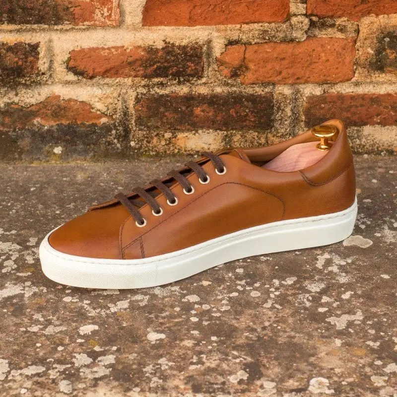 

New Men Leisure Sports PU Leather White Soled Board Shoes Fashion Youth Trend Versatile British Style Lace Up Board Shoes 8KH412