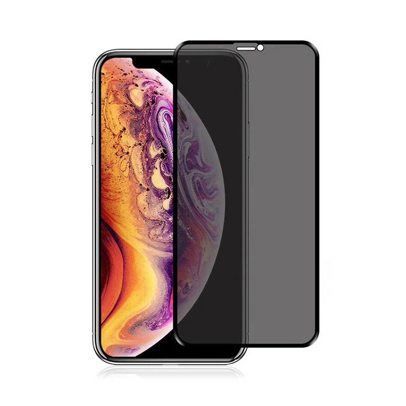 9H полное покрытие надежное закаленное стекло для iPhone 11 Pro X XR XS Max анти-ползучий