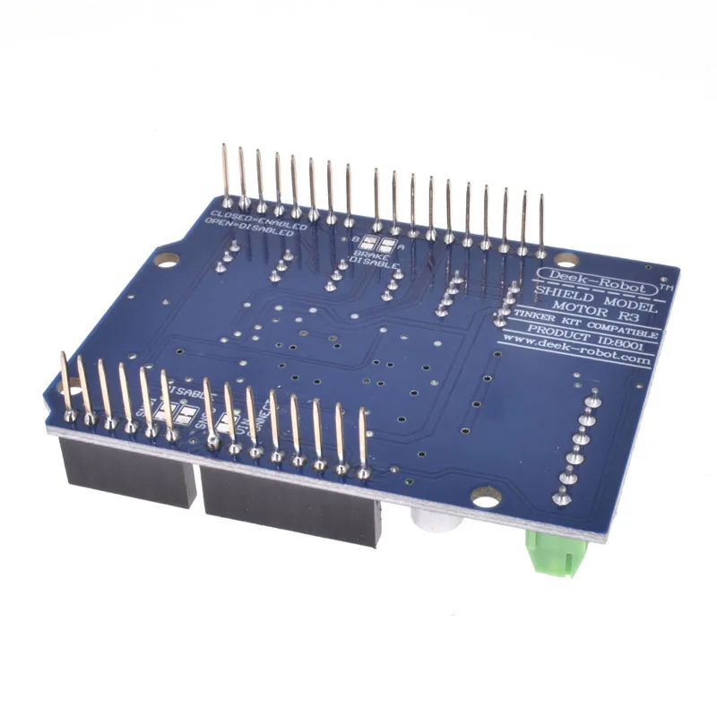 Модуль драйвера двигателя постоянного тока для Arduino uno L298N L298P R3 экран 5 в 12 В 2 а