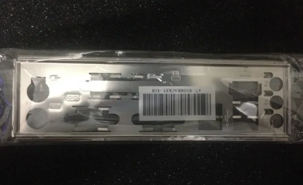 

New I/O shield back plate of motherboard for Biostar H61 just shield backplate Free shipping